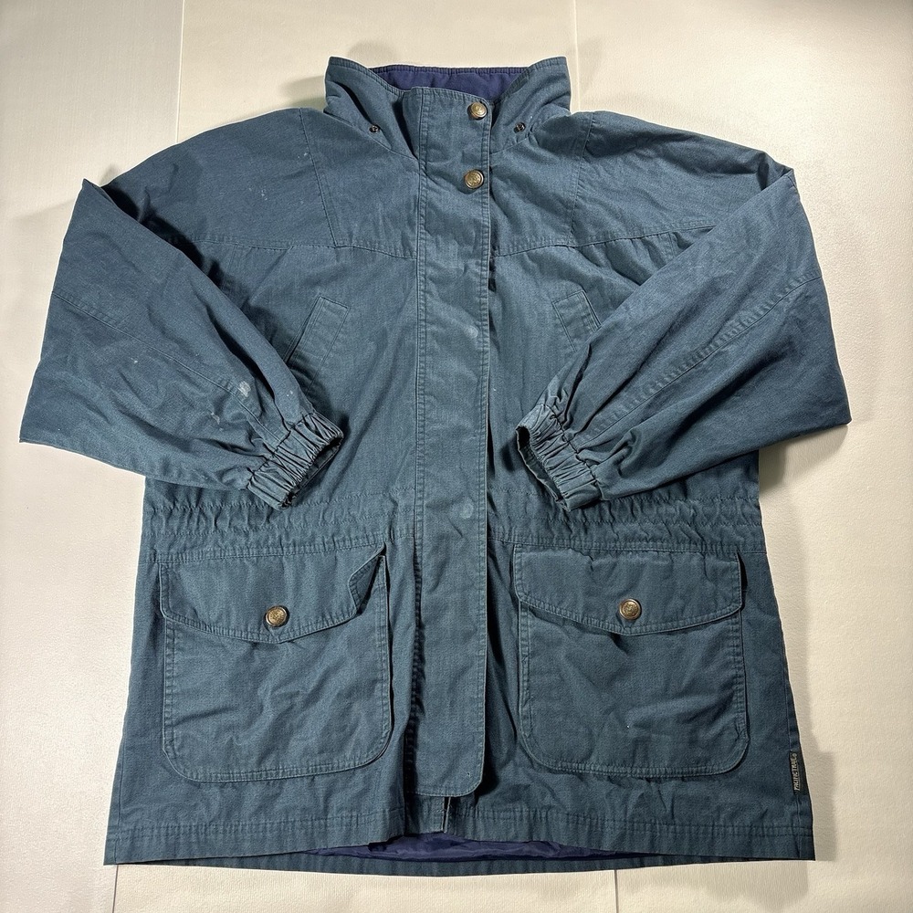 Vintage Pacific Trail Jacket Men XL Fleece Lined Outdoor Utility Field Coat